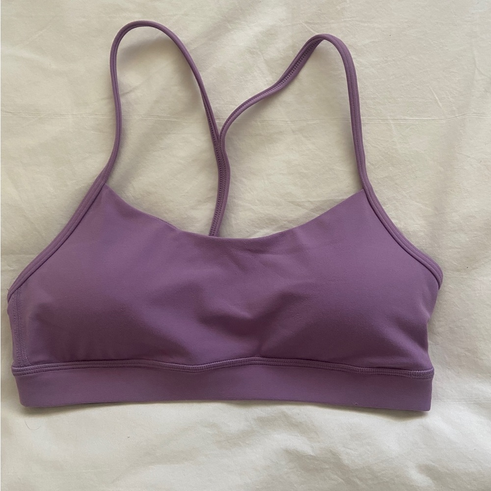 Lululemon Flow Y Sports Bra Wisteria Purple (6)